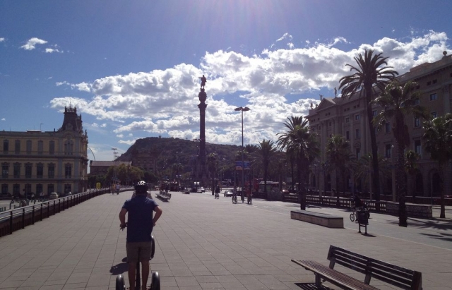 Segway plaza de colon